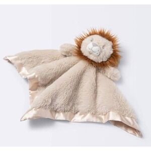 Cloud Island Lion Baby Plush Lovey Security Blanket Satin Trim Target 14"
